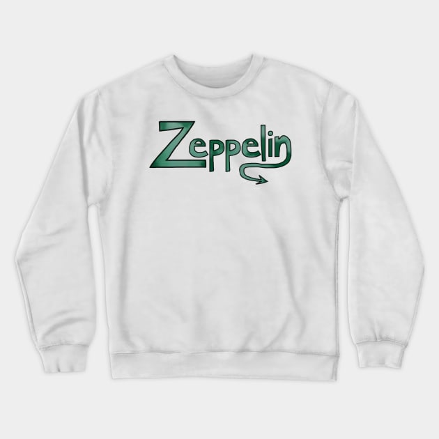 Greenzep Crewneck Sweatshirt by FlayingDutchman